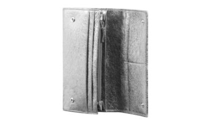 Belle De Jour Large Flap Wallet in Metallic Colors